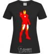 Women's T-shirt Iron man costume black фото