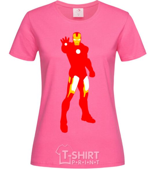 Women's T-shirt Iron man costume heliconia фото