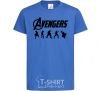 Kids T-shirt Avengers 5 royal-blue фото
