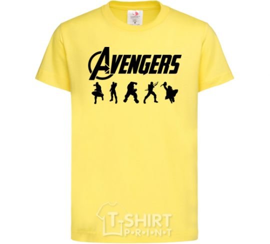 Kids T-shirt Avengers 5 cornsilk фото