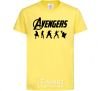 Детская футболка Avengers 5 Лимонный фото