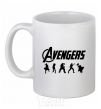 Ceramic mug Avengers 5 White фото