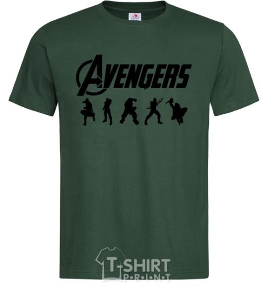 Мужская футболка Avengers 5 Темно-зеленый фото