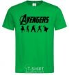 Мужская футболка Avengers 5 Зеленый фото