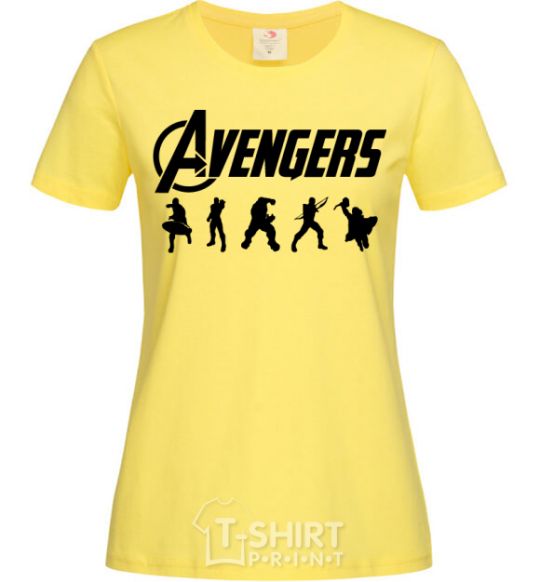 Women's T-shirt Avengers 5 cornsilk фото