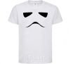 Kids T-shirt Stormtrooper minimalism White фото