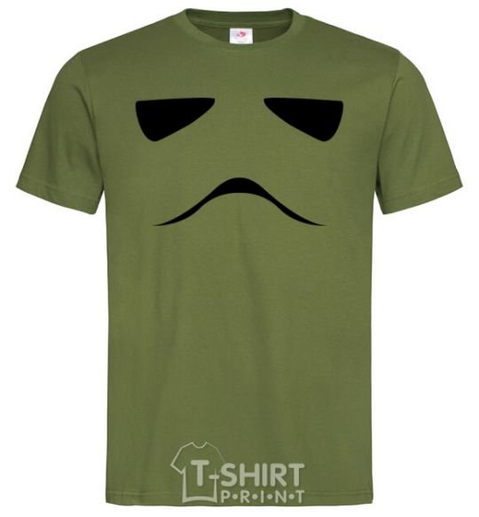 Men's T-Shirt Stormtrooper minimalism millennial-khaki фото