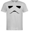 Men's T-Shirt Stormtrooper minimalism grey фото
