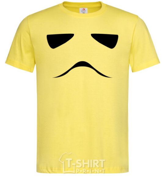 Men's T-Shirt Stormtrooper minimalism cornsilk фото