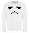 Sweatshirt Stormtrooper minimalism White фото