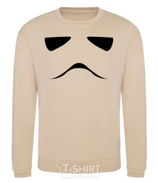 Sweatshirt Stormtrooper minimalism sand фото