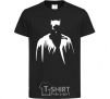 Kids T-shirt Batman silhouette black фото
