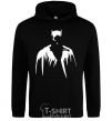 Men`s hoodie Batman silhouette black фото