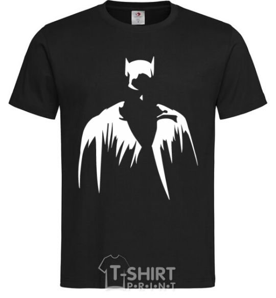 Men's T-Shirt Batman silhouette black фото