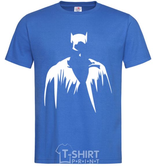 Men's T-Shirt Batman silhouette royal-blue фото