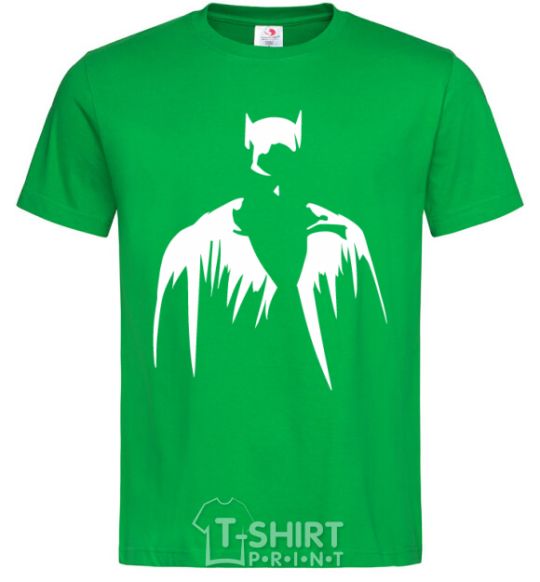 Men's T-Shirt Batman silhouette kelly-green фото