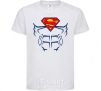 Kids T-shirt Superman Press White фото