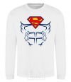 Sweatshirt Superman Press White фото