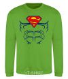 Sweatshirt Superman Press orchid-green фото