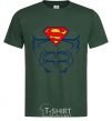 Men's T-Shirt Superman Press bottle-green фото