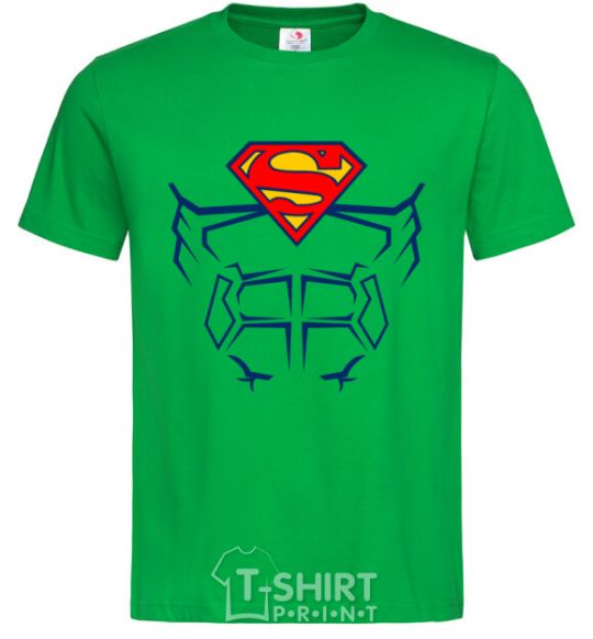 Men's T-Shirt Superman Press kelly-green фото