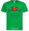 Men's T-Shirt Superman Press kelly-green фото