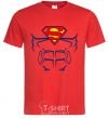 Men's T-Shirt Superman Press red фото