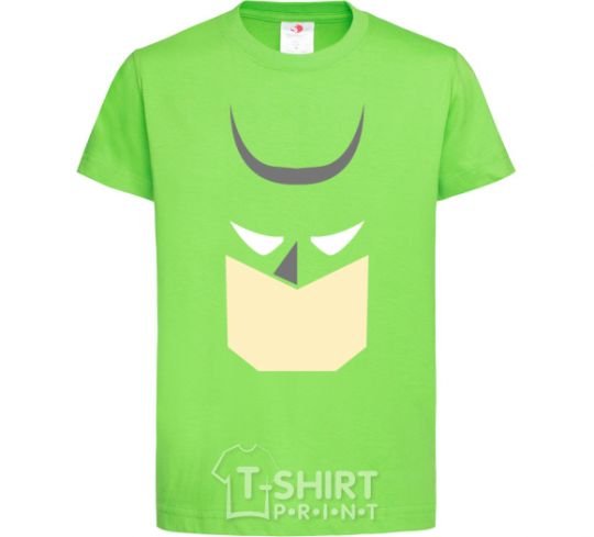 Kids T-shirt Batman minimal orchid-green фото