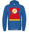 Men`s hoodie Flash costume V.1 royal фото