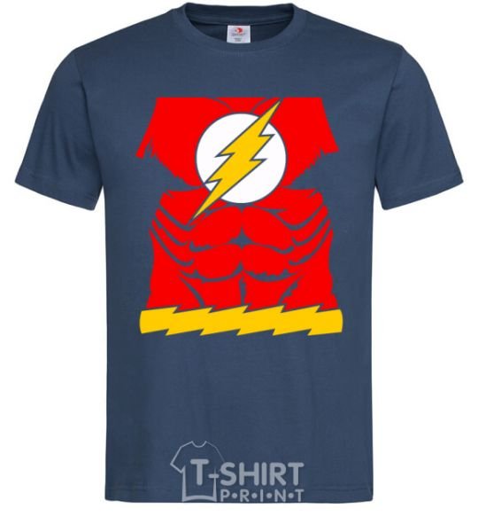 Men's T-Shirt Flash costume V.1 navy-blue фото