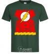 Men's T-Shirt Flash costume V.1 bottle-green фото