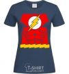 Women's T-shirt Flash costume V.1 navy-blue фото