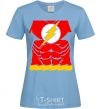 Women's T-shirt Flash costume V.1 sky-blue фото