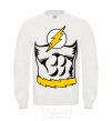 Sweatshirt Flash costume White фото