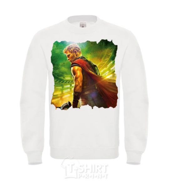 Sweatshirt Thor Ragnarok White фото