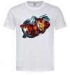 Men's T-Shirt Avengers Iron man White фото