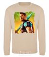 Sweatshirt Thor with a sword sand фото