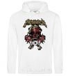 Men`s hoodie Metallica XXX White фото