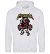 Men`s hoodie Metallica XXX sport-grey фото