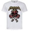 Men's T-Shirt Metallica XXX White фото