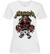 Women's T-shirt Metallica XXX White фото