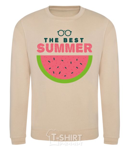 Sweatshirt The best summer sand фото