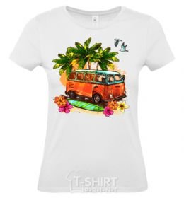 Women's T-shirt SHY GIRL White фото