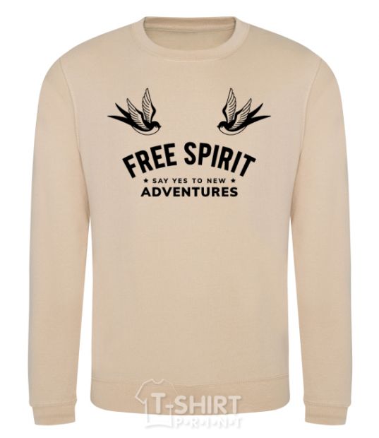 Sweatshirt Free spirit sand фото