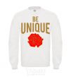 Sweatshirt Be unique White фото