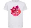 Kids T-shirt Enjoy every moment summer White фото