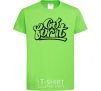 Kids T-shirt Go for it orchid-green фото