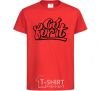 Kids T-shirt Go for it red фото