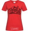 Women's T-shirt Go for it red фото