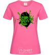 Women's T-shirt Angry Hulk green heliconia фото